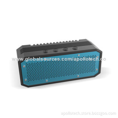 Professional Rugged Bluetooth Speaker with 10,400mAh Capacity, Supports TF Card